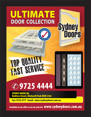 Signage Design by Sbss for Sydney Doors | Design: #963643