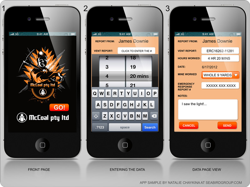 Design Application par Seabird pour Emergency Response Contractors | Design : #962538
