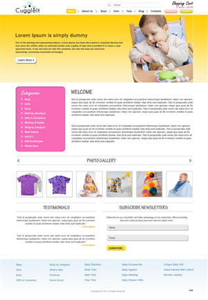 Web Design by pb for this project | Design: #970223