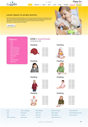 Web Design by pb for this project | Design: #970225