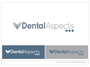Logo Design by Suzie Q - Q13Designs.com for Dental Aspects | Design: #1036545
