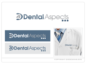 Logo Design by Suzie Q - Q13Designs.com for Dental Aspects | Design: #961685