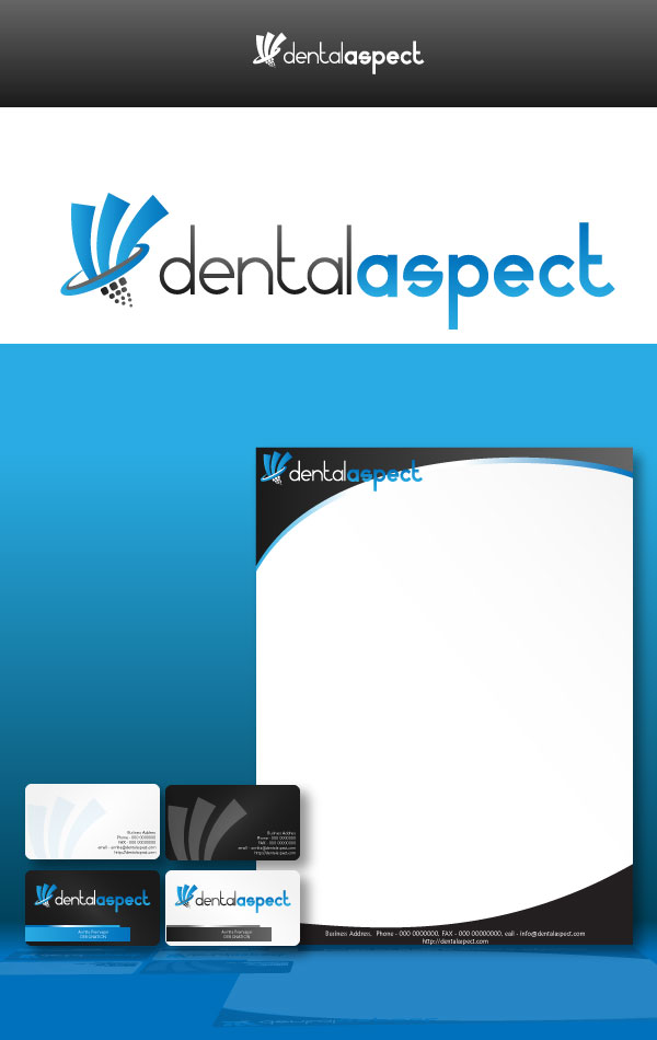 Logo Design by Bling Connect Ink for Dental Aspects | Design #949634