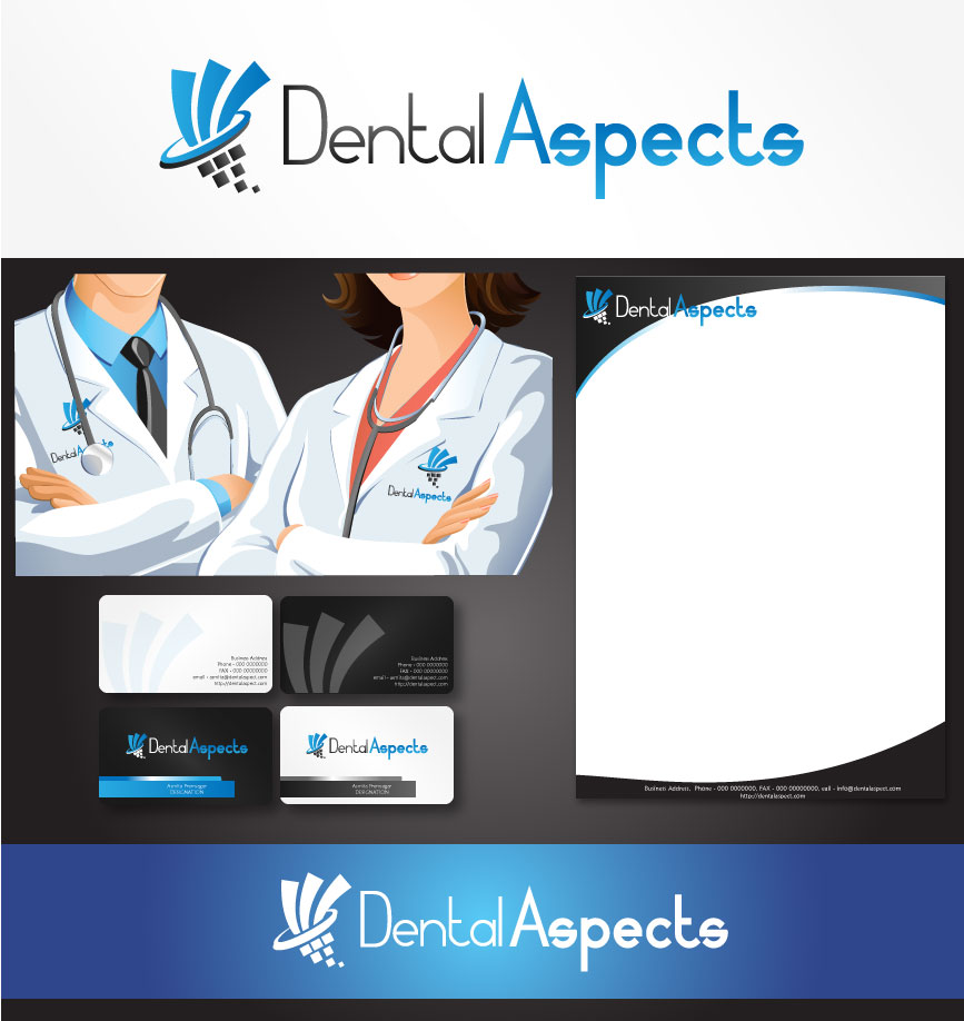 Logo Design by Bling Connect Ink for Dental Aspects | Design #950872