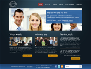 Web Design by Dena Digital Solutions for ViewTure bv | Design: #109765