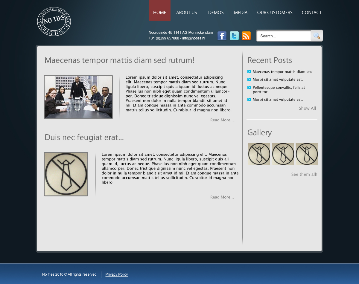 Web Design par Dena Digital Solutions pour ViewTure bv | Design #109767