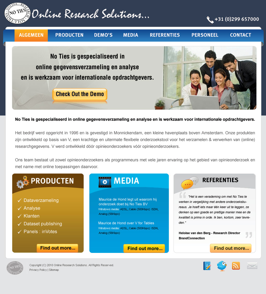 Web Design by webwinner for ViewTure bv | Design #108285