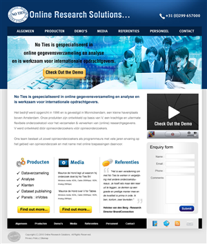 Web Design by webwinner for ViewTure bv | Design: #110028