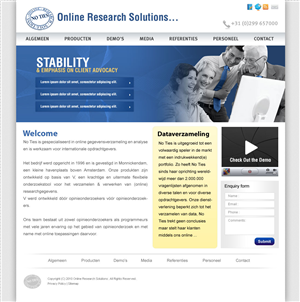 Web Design by webwinner for ViewTure bv | Design: #110647