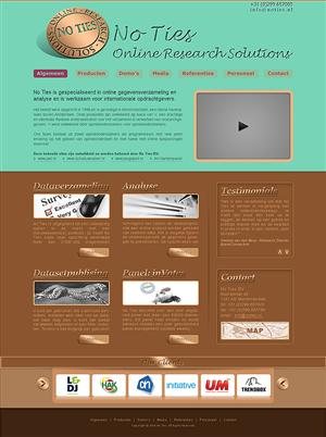 Web Design by Tebu Kurian for ViewTure bv | Design: #109887