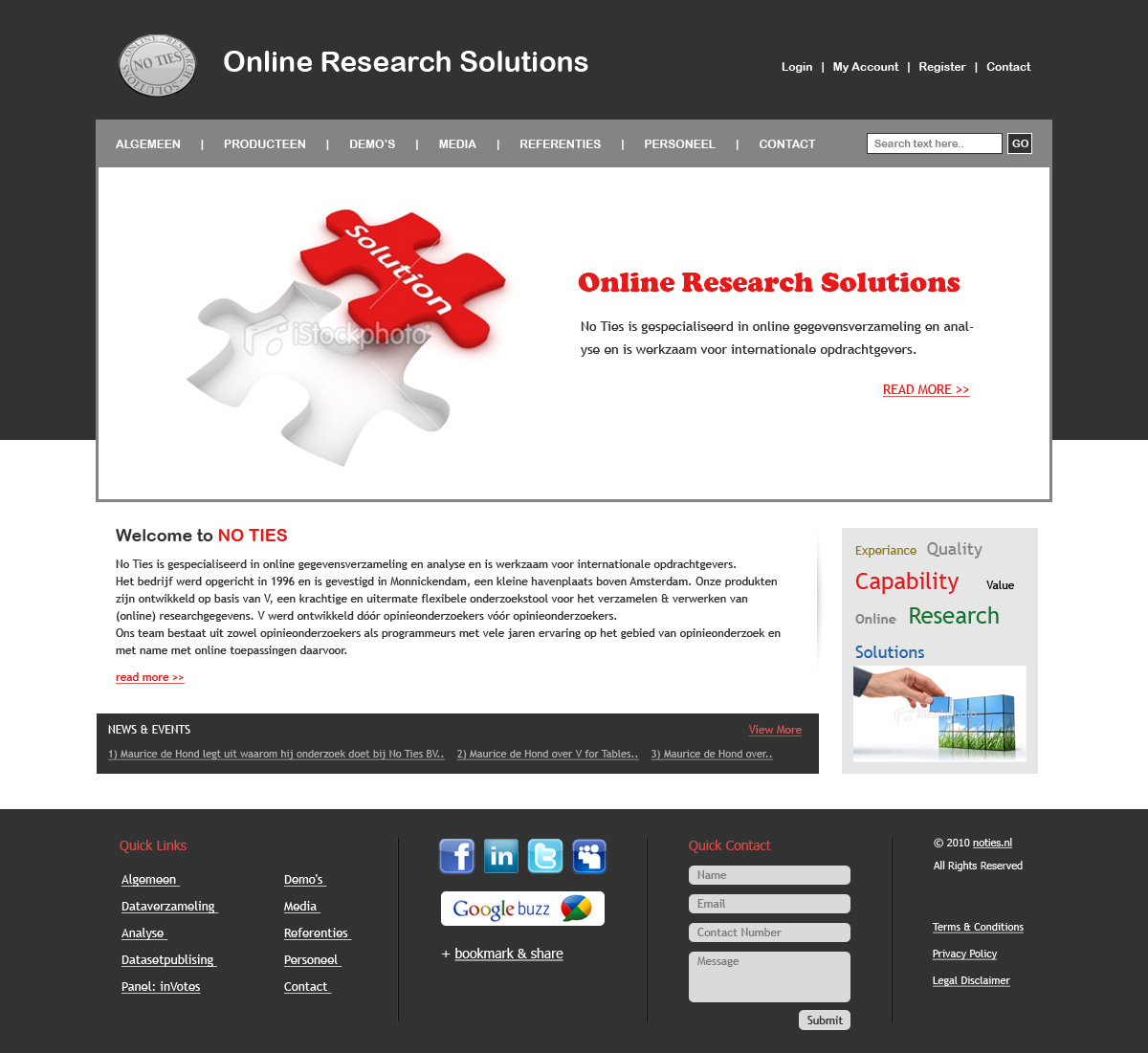 Web Design par Blax Dynamix!!! pour ViewTure bv | Design #107621