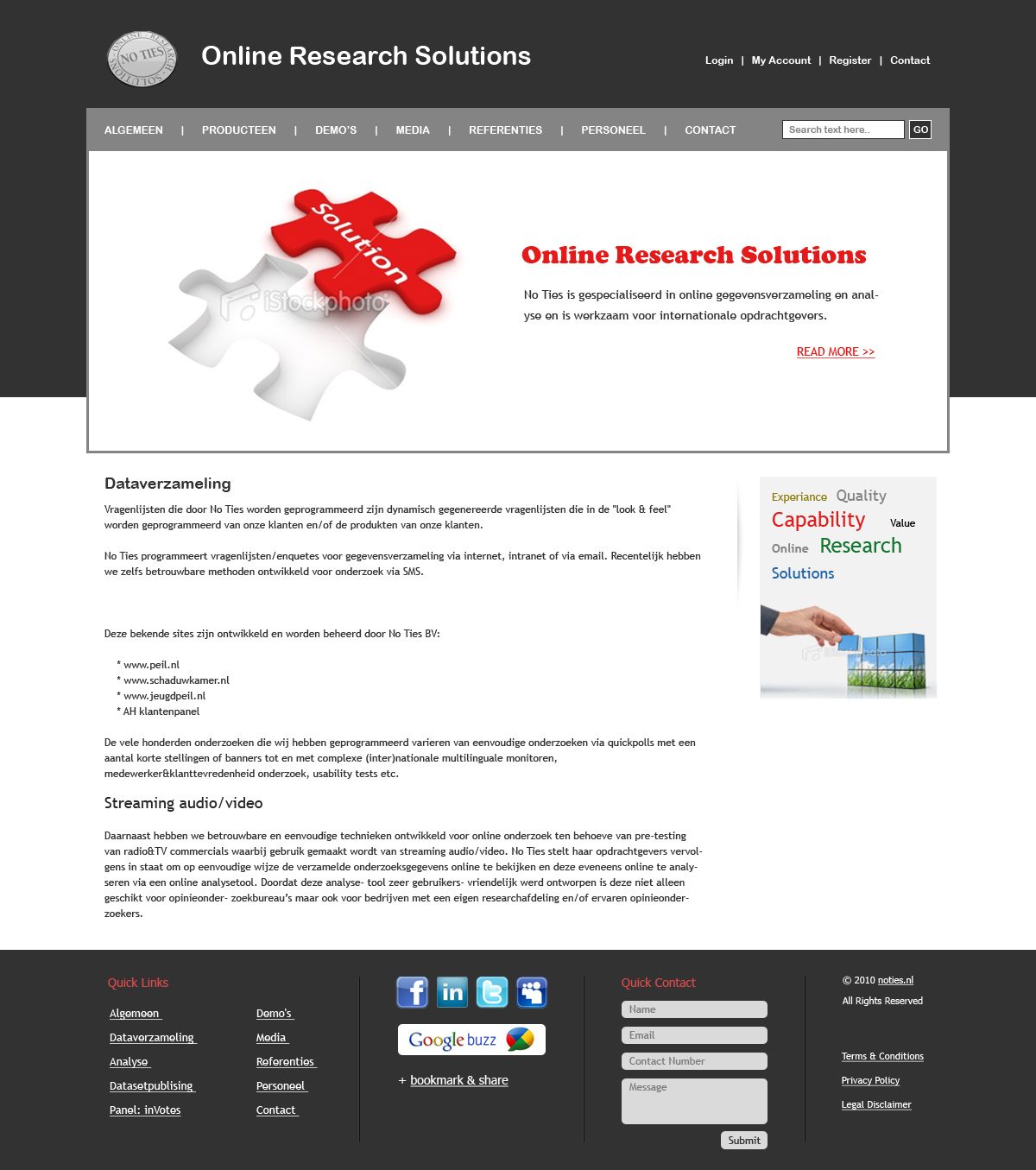 Web Design by Blax Dynamix!!! for ViewTure bv | Design #107625