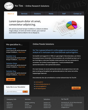 Web Design by KK'z for ViewTure bv | Design: #109982