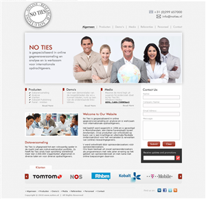 Web Design by LogoDesigns.ae for ViewTure bv | Design: #110931