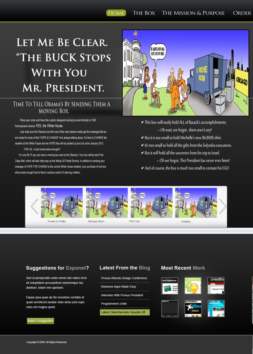 Web-Design von Oxygen Creatives für Moveon-OUT.com | Design #964525