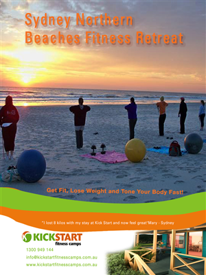 Flyer Design by eleegraphic25 for Kick Start Fitness Camps | Design #962337