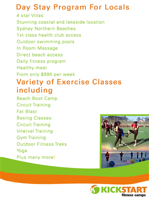 Flyer-Design von eleegraphic25 für Kick Start Fitness Camps | Design: #962352
