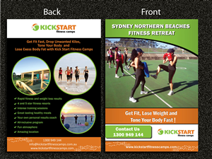 Flyer-Design von Sarmishtha Chattopadhyay_loginchange für Kick Start Fitness Camps | Design: #951134