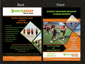 Flyer-Design von Sarmishtha Chattopadhyay_loginchange für Kick Start Fitness Camps | Design: #954830