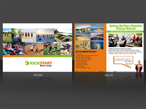Flyer Design by shake for Kick Start Fitness Camps | Design #959155