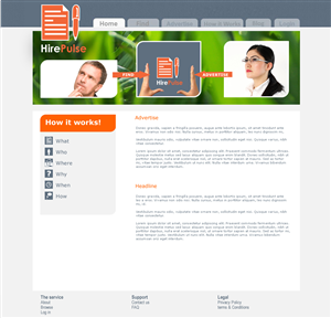 Design Graphique par Studio Pica pour Living Online | Design : #109670