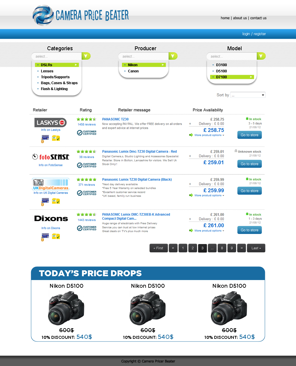 Web Design by JohnM. for this project | Design #977233