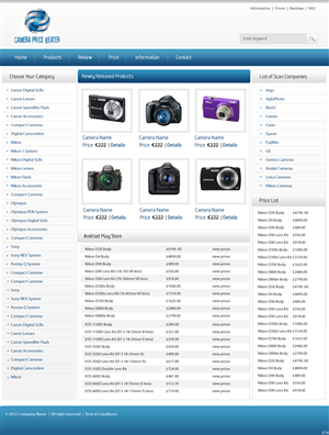 Web Design by pb for this project | Design: #952699