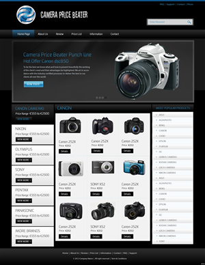 Web Design by pb for this project | Design: #956370