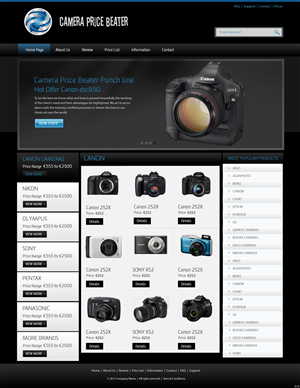 Web Design by pb for this project | Design: #958365