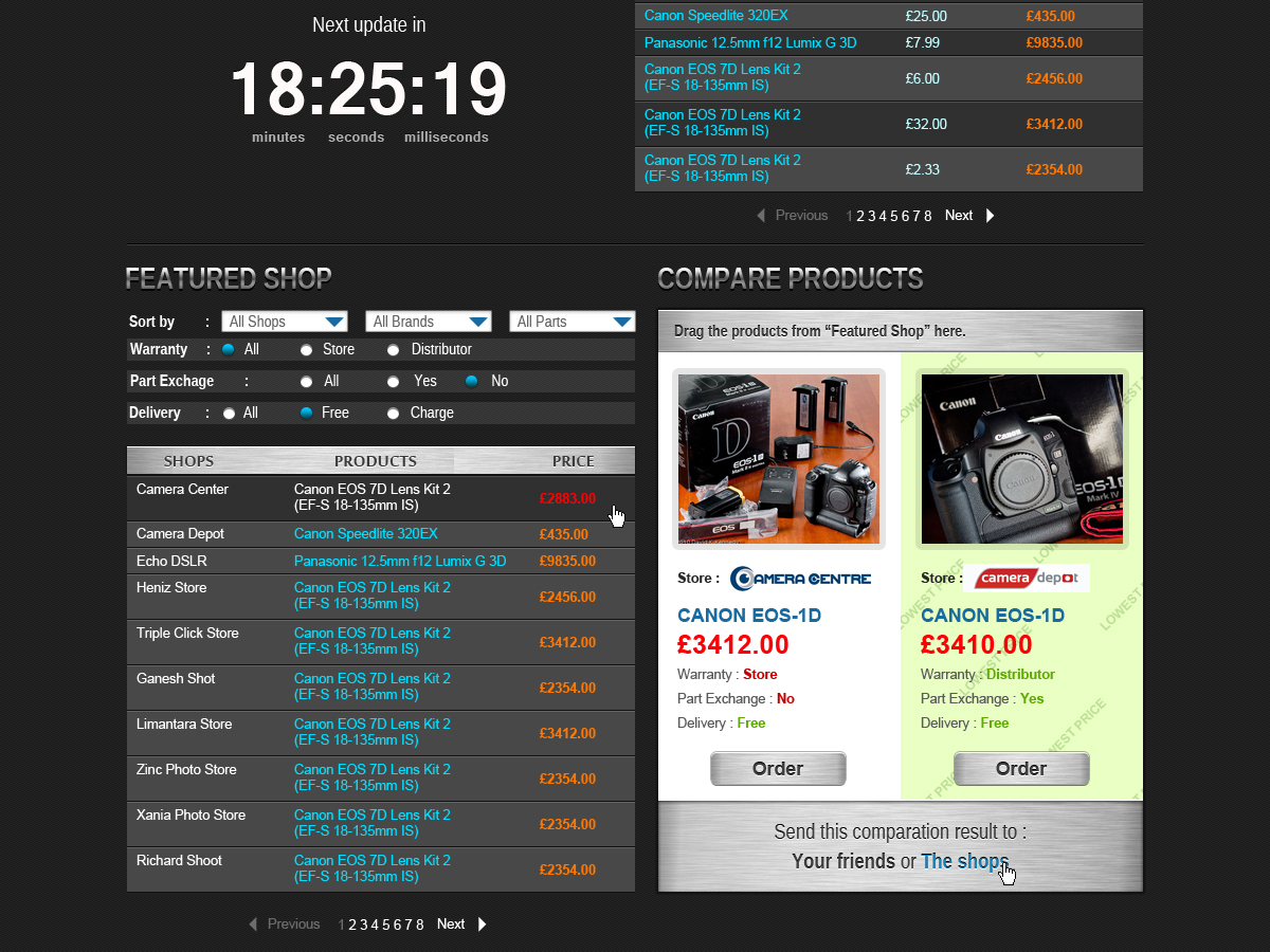 Web Design by Gabriel Wyatt for this project | Design #971020