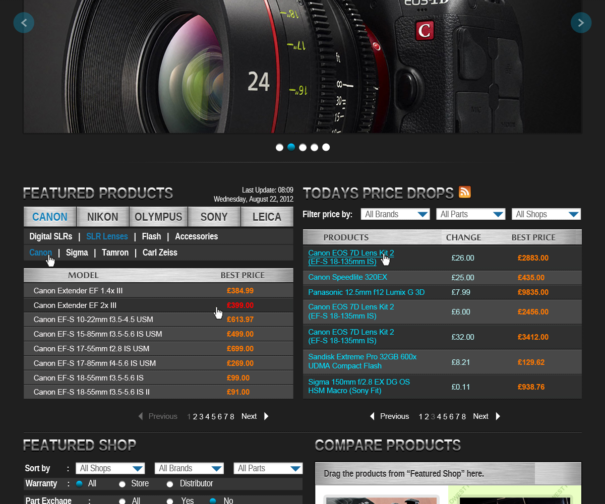 Web Design by Gabriel Wyatt for this project | Design #978339