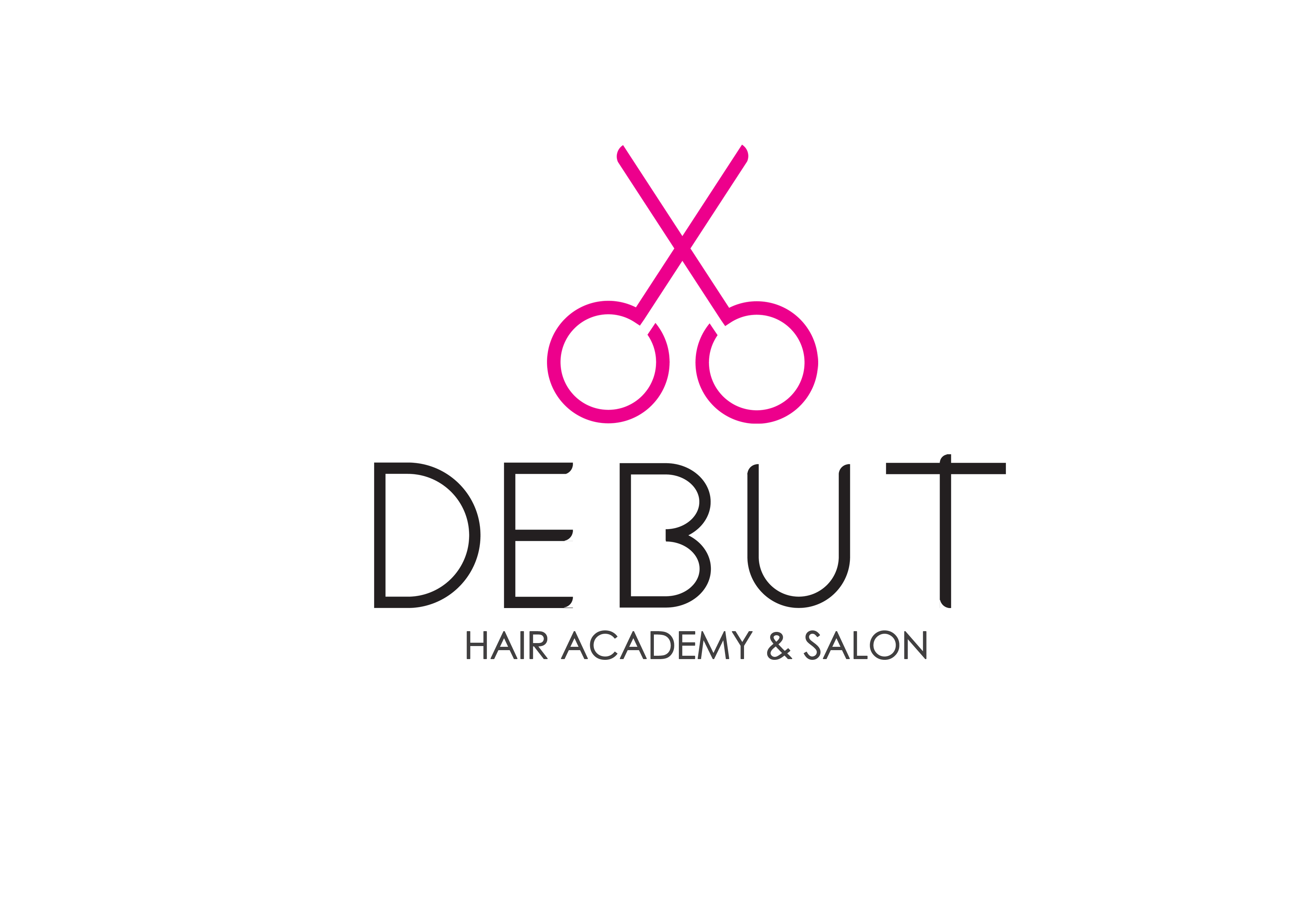 Logo-Design von REX für Debut Hair Academy & Salon | Design: #3146