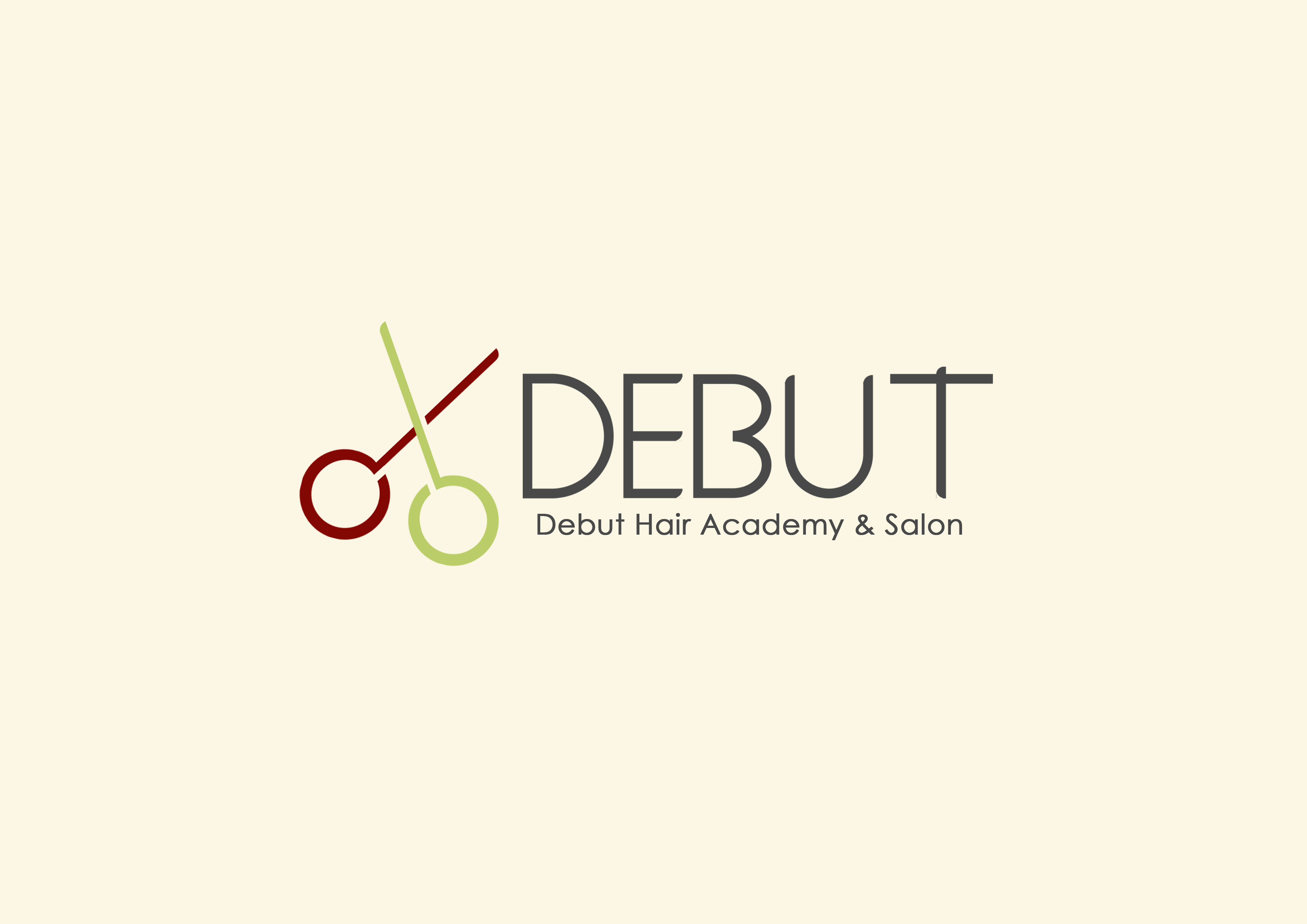 Logo-Design von REX für Debut Hair Academy & Salon | Design: #3153