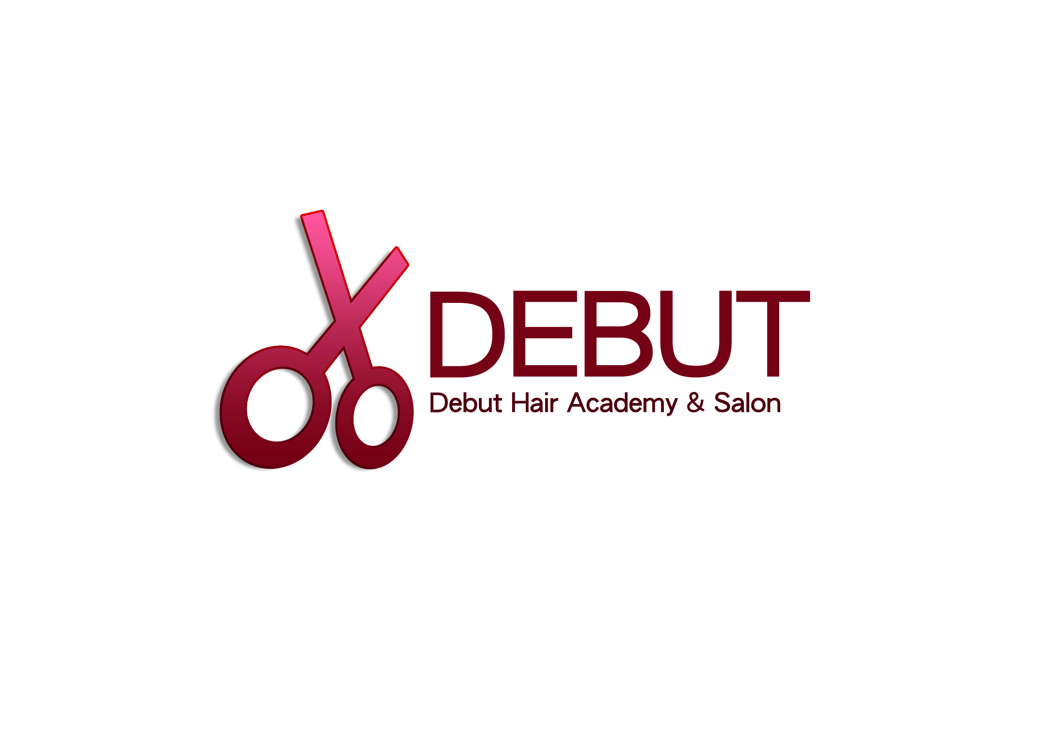 Logo Design by REX for Debut Hair Academy & Salon | Design #3203