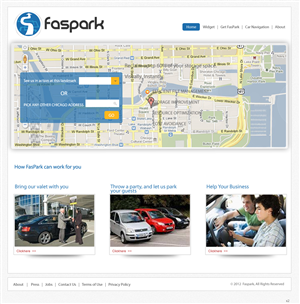 Web Design by pb for FasPark | Design: #1051366