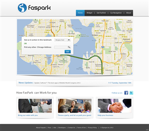 Web Design by pb for FasPark | Design: #1056072