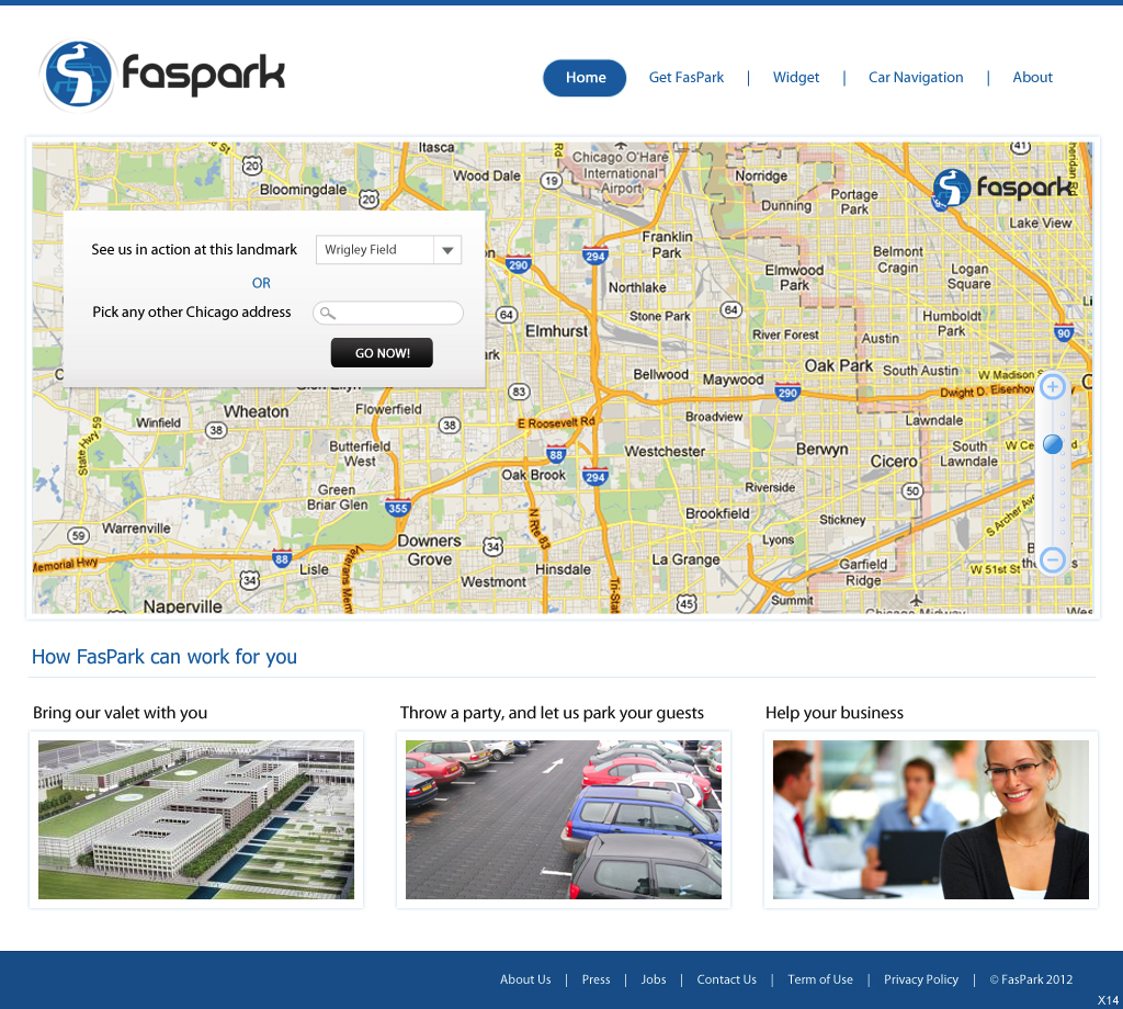 Diseño Web por pb para FasPark | Diseño #1057114