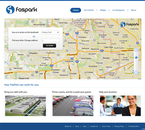 Web Design by pb for FasPark | Design: #1057114