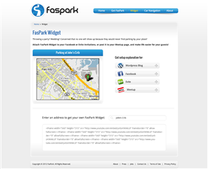 Web Design by gfxanomics for FasPark | Design: #1053968