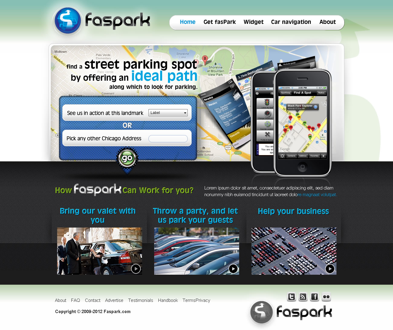 Diseño Web por TechWise para FasPark | Diseño #1068093