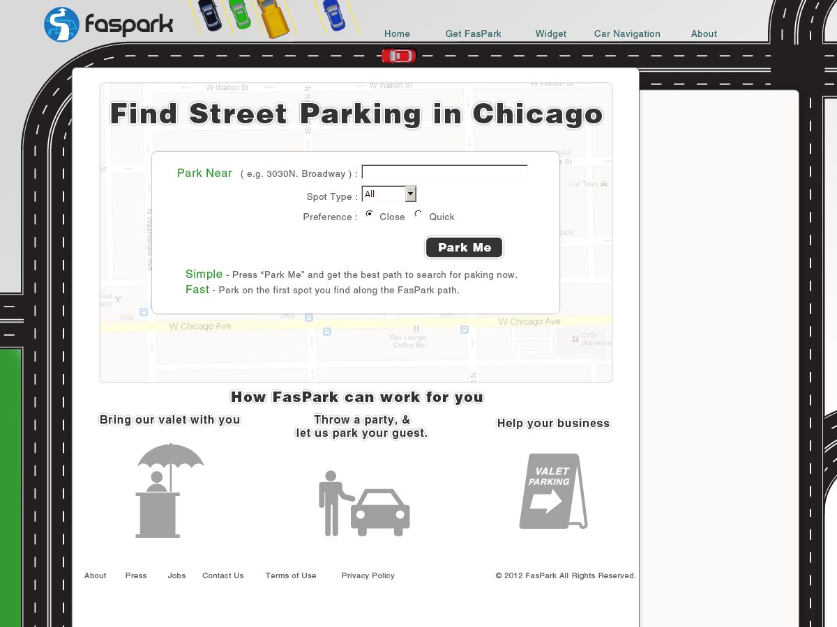 Web Design by bnairb for FasPark | Design #1082853
