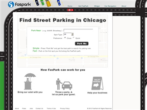 Web Design par bnairb pour FasPark | Design : #1083516