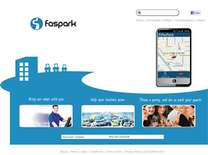 Web Design by independentdesign for FasPark | Design #1085674