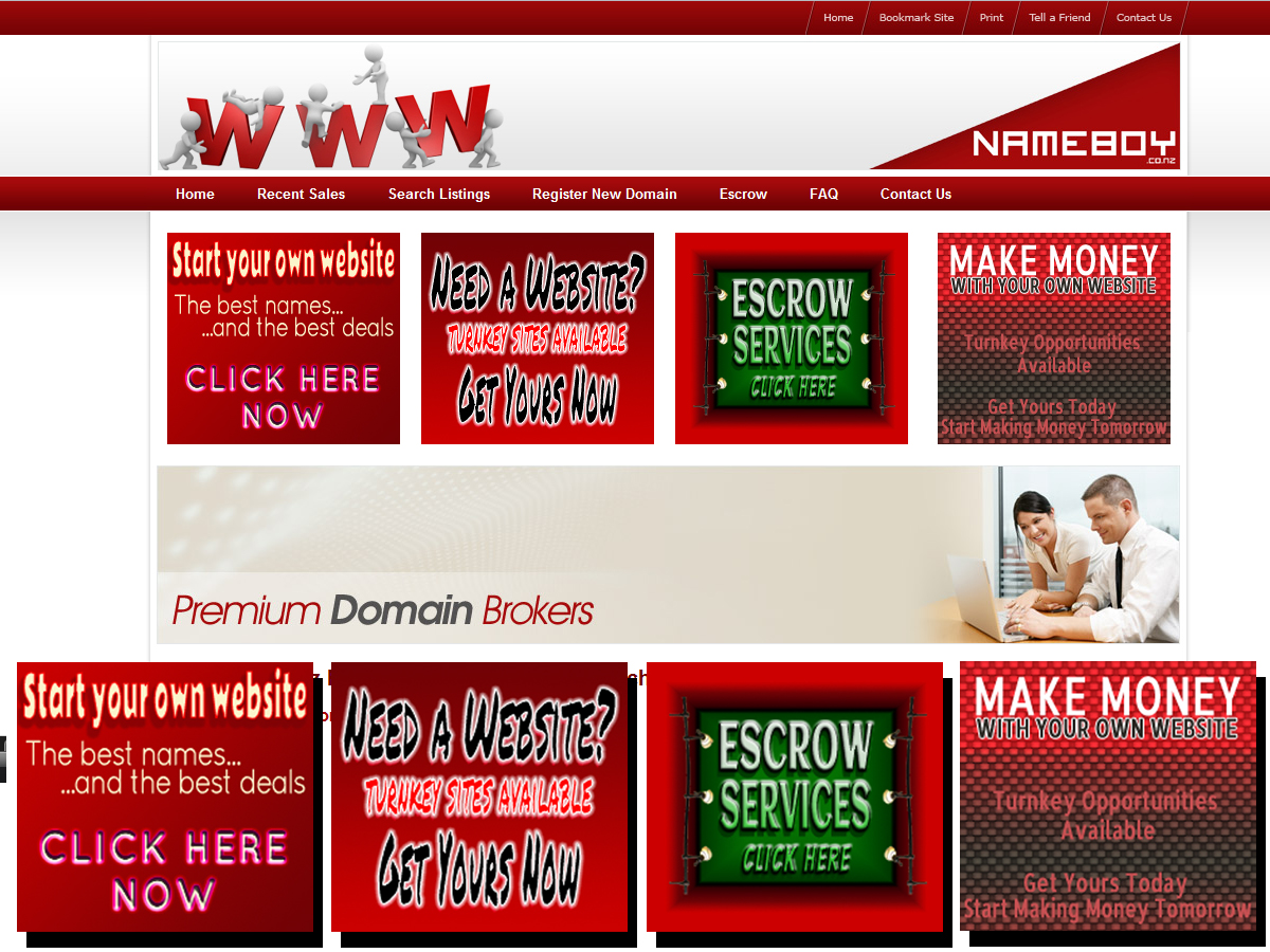 Diseño Gráfico por cg para www.virtualkiwi.co.nz | Diseño #964065