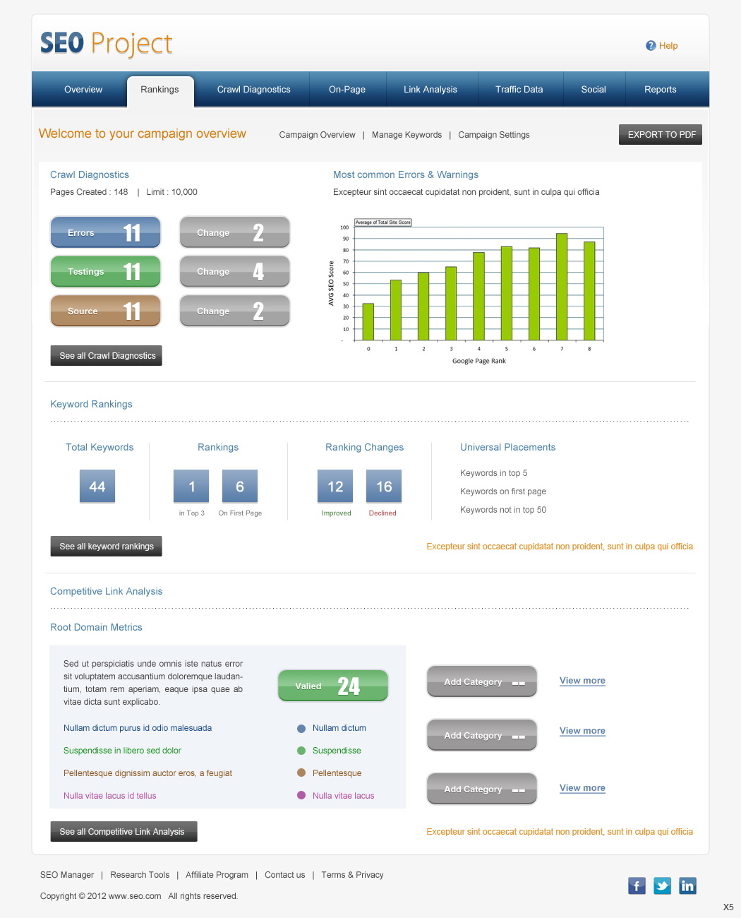 Web Design by pb for this project | Design: #967642