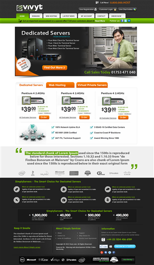 Web Design by webxvision for this project | Design #956957