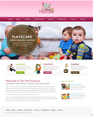 Web Design by pb for this project | Design: #3826143