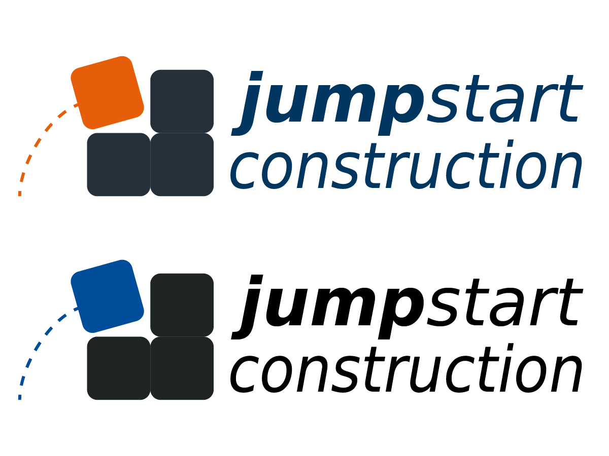 Diseño de Logo por CJdesign para Jump Start Construction | Diseño #970189