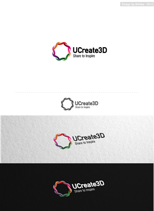 Logo Design by Anhlee for UCreate3D | Design: #969421