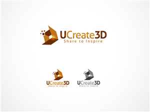 Logo Design by Grapflix 2022 for UCreate3D | Design: #962599